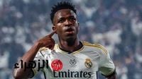 هتافات عنصرية ضد فينسيوس وردة فعل مفاجأة .. ترتيب الدوري الاسباني بعد فوز ريال مدريد على خيتافي بـ9 لاعبين - بوابة الزهراء