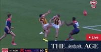 AFL LIVE:  Umpiring howler costs Dees in MCG arm-wrestle, Blues release McGovern injury update