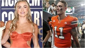 Carson Beck And Hanna Cavinder Steal Spotlight As Miami Faces Ohio State