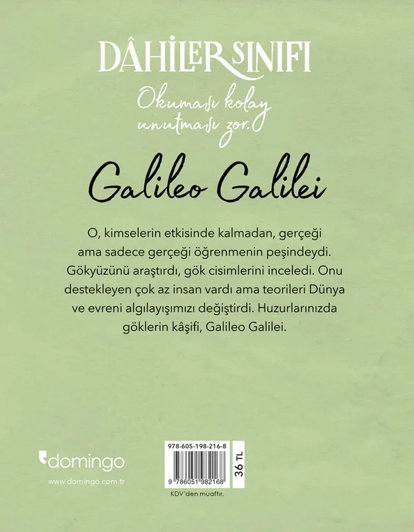 Dâhiler Sınıfı - Galileo Galilei