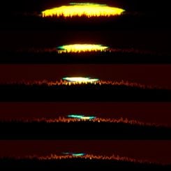 Northern Green Flash