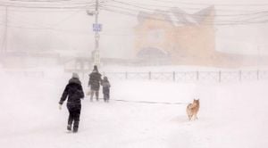 Sakhalin Island Braces For Cyclone Inducing Heavy Snowfall