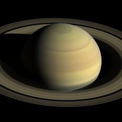  Saturn from Above 