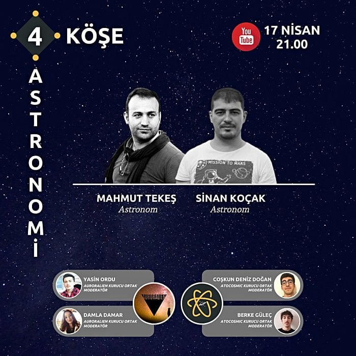 4 KÖŞE ASTRONOMİ / Mahmut Tekeş & Sinan Koçak / Atocosmic