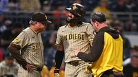 Tatis leaves game after HBP; X-rays on arm clear