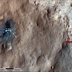 Curiosity on the Move