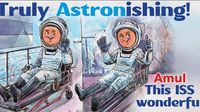 Truly astronishing: Amul toasts Sunita Williams’s historic return to Earth