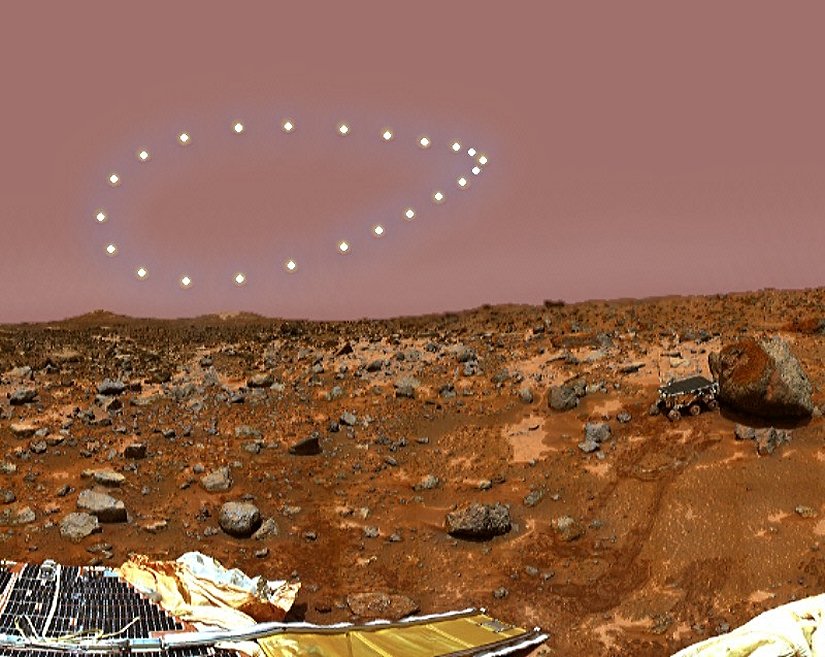 Mars'ta Analemma