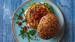 DomDom Launches Exciting Spring Vegetable Burger