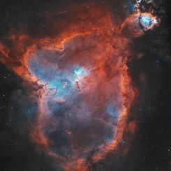  IC 1805: The Heart Nebula 