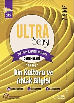 7.SINIF ULTRA SERİSİ DİN KÜLTÜRÜ VE AHLAK BİLGİSİ DENEMELERİ 43 FÖY