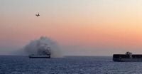 Cargo Ship Carrying Electric Vehicles Burns Off Alaska