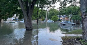 Major Water Main Break Disrupts Zurich's Ottikerstrasse