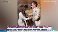 Tequila, un barco y su baile viral con Marc Anthony: Eva Longoria celebra con un fiestón en Miami sus 50 años