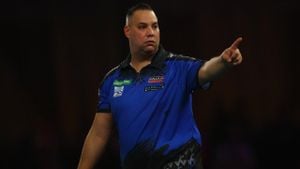 Niels Zonneveld Shines During World Darts Championship Debut