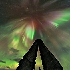 Aurora Over Raufarhfn