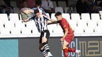 El FC Cartagena vence por la mínima al Racing de Santander y pone fin a su pésima racha de resultados