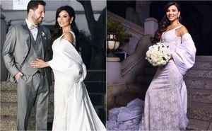 Aleida Núñez Marries Martín Babilotte In Dream Wedding