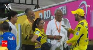 Dhoni's Future Uncertain As CSK Faces Playoff Elimination
