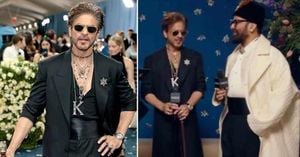 Shah Rukh Khan Dazzles At Met Gala 2025 Debut
