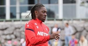 Arsenal And Manchester United Battle For Eberechi Eze