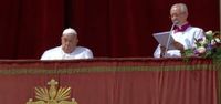 BENEDIZIONE URBI ET ORBI SANTA MESSA PASQUA 2025/ Video Rai 1 Papa Francesco: pace di Cristo contro le guerre