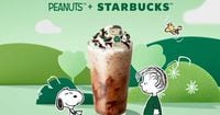 スタバと「PEANUTS」がコラボ　スヌーピーのかわいいフラペ・フード・グッズが多数登場