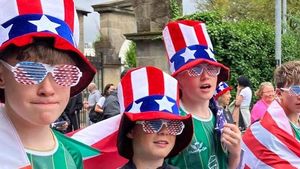 Thousands Celebrate Start Of Foyle Cup Youth Football Tournament