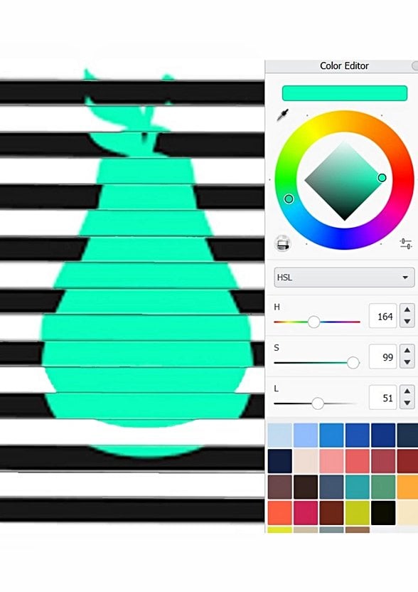 photoshop programından görüntü