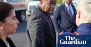 Newark Mayor Ras Baraka Arrested During ICE Protest