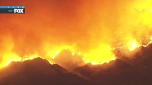 Wildfire Erupts In Malibu Causing Evacuations And Chaos