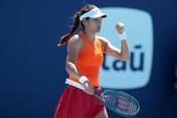 When does Emma Raducanu play in Miami Open today?