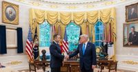 Nawrocki u Trumpa. Fala komentarzy. 