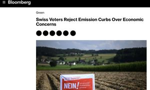 Swiss Voters Reject Environmental Responsibility Initiative