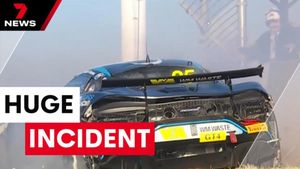 Massive Crash Stuns Spectators At Bathurst 12 Hour Race