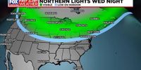 Solar storm brings Northern Lights in U.S. Wednesday and possibly Thursday