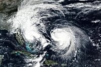 2 killed in Cuba as Tropical Storm Imelda and Hurricane Humberto threaten Bahamas and Bermuda
