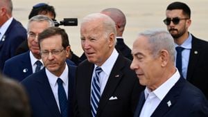 Biden Meets Herzog As Middle East Tensions Escalate