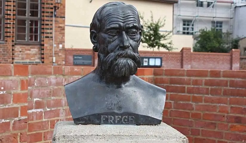 Alman matematikçi ve filozof Gottlob Frege'nin büstü