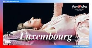 Laura Thorn Shines In Eurovision Rehearsal For Luxembourg
