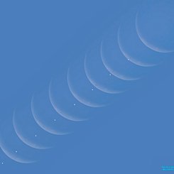  Daytime Moon Meets Morning Star 