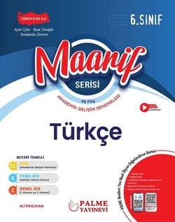 6.SINIF MAARİF SERİSİ TÜRKÇE HAFTALIK DENEME (40 FÖY)