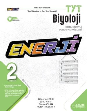 TYT ENERJİ BİYOLOJİ KONU ÖZETLİ (2 FASİKÜL) SORU FASİKÜLLERİ