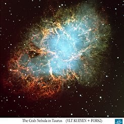 The Crab Nebula from VLT