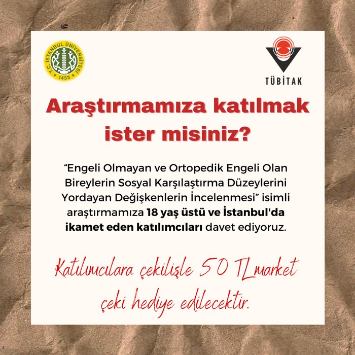 Sosyal Karşılaştırma Düzeylerinin İncelenmesi Araştırması