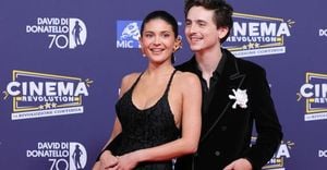 Kylie Jenner And Timothée Chalamet Make Red Carpet Debut