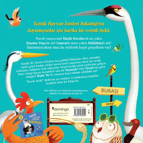 Komik Kitap Seti: Komik Yer İsimleri Oteli, Komik Hayvan İsimleri Bakanlığı (2 Kitap)
