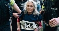 Almost 900 arrested at London protest against ban on Palestine Action