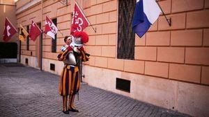 Pope Leo XIV Presides Over Historic Swiss Guard Ceremony