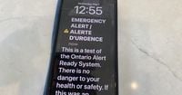 Emergency alert went out in Ontario today – here’s why your phone was buzzing